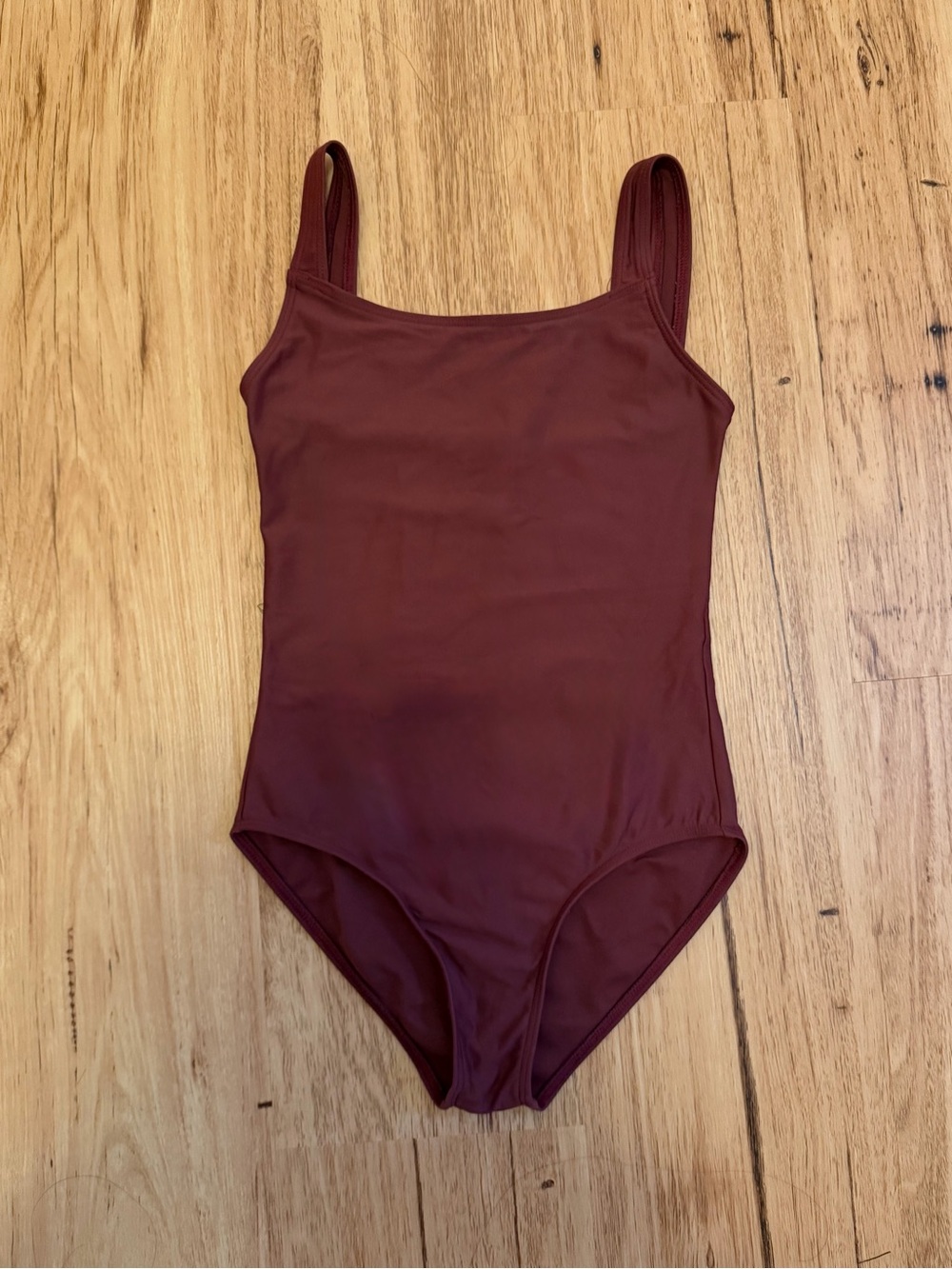 Girls' Classic Burgundy  Dance Leotard
